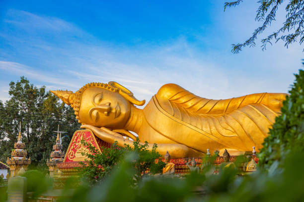 istock Buddha statue culture blue sky 1832622356