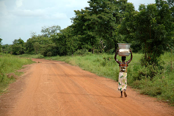 istock African Road - Woman & Water 183262574