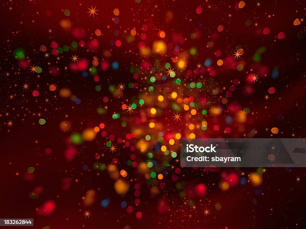 Defocused Liht With Stars Stock Illustration - Download Image Now - Backgrounds, Abstract, Abstract Backgrounds