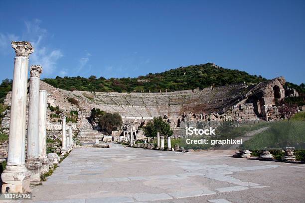 Ephesos Stockfoto und mehr Bilder von Alte Geschichte - Alte Geschichte, Amphitheater, Anatolien