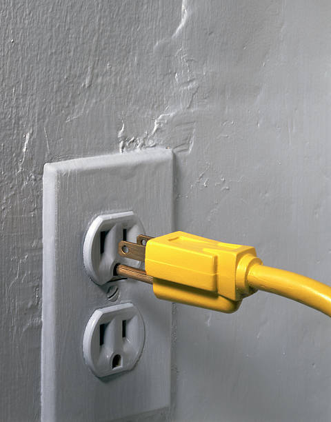 Plugged In stock photo