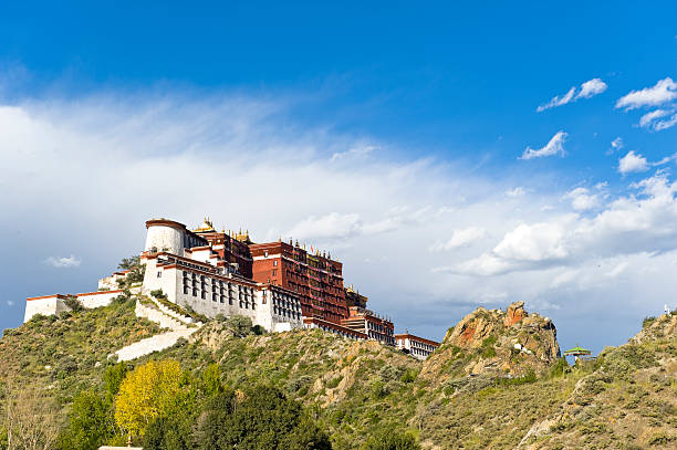 istock Potala Palace under clear blue sky, Tibet 183264745