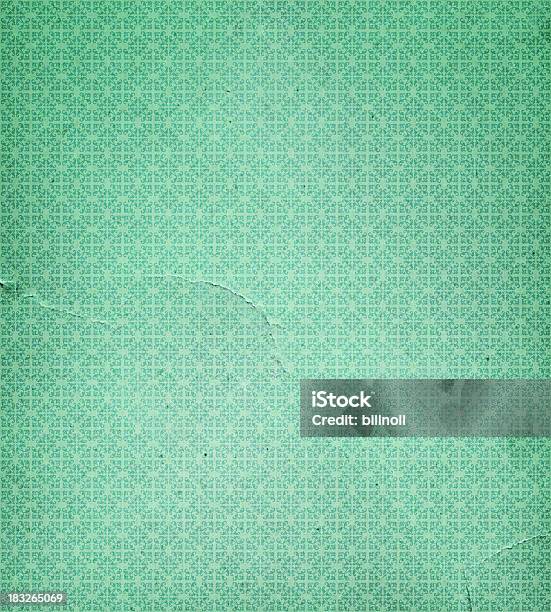 Distressed Paper With Pattern Stock Photo - Download Image Now - 1950-1959, Backgrounds, Retro Style