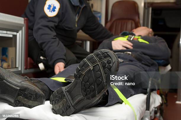 Rolling Into An Ambulance Stock Photo - Download Image Now - Accidents and Disasters, Adult, Ambulance