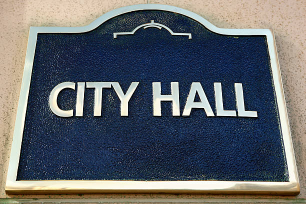 istock City Hall building nameplate 183265423