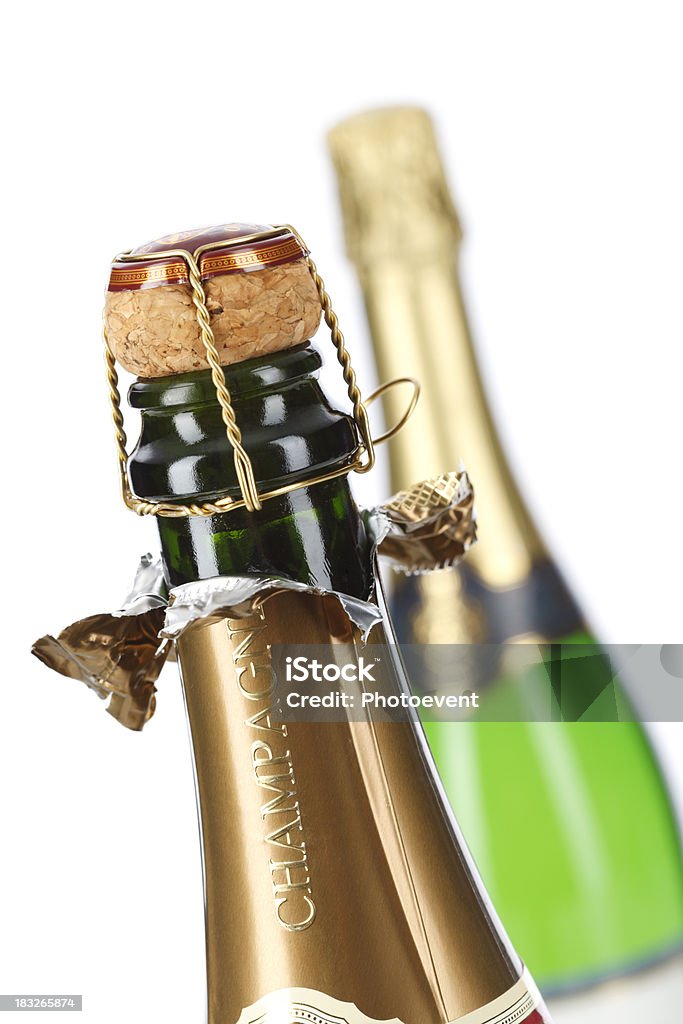 Champagne Champagne isolated on white Alcohol - Drink Stock Photo