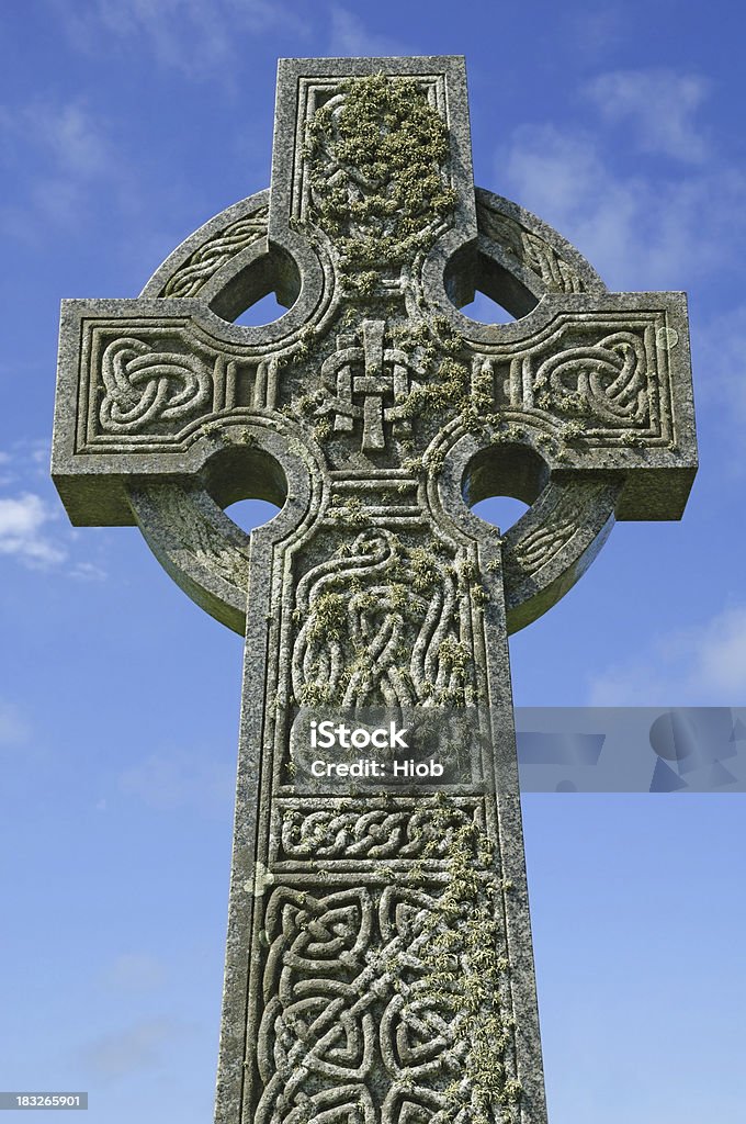 Croce celtica - Foto stock royalty-free di A forma di croce