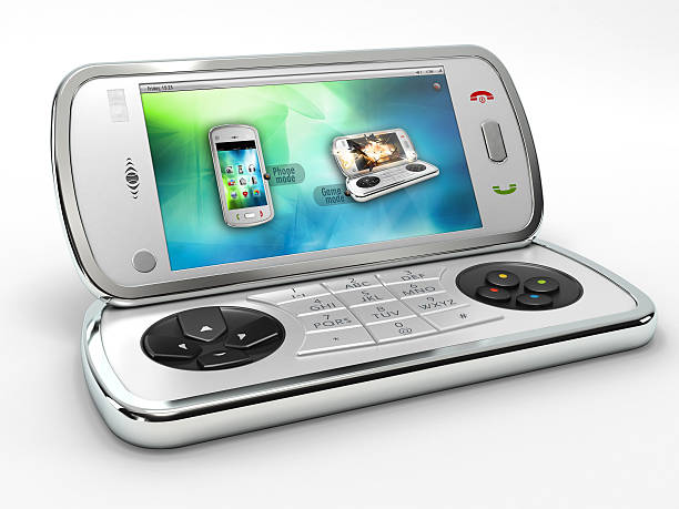 istock Smart phone & Portable game console hybrid design 183266108