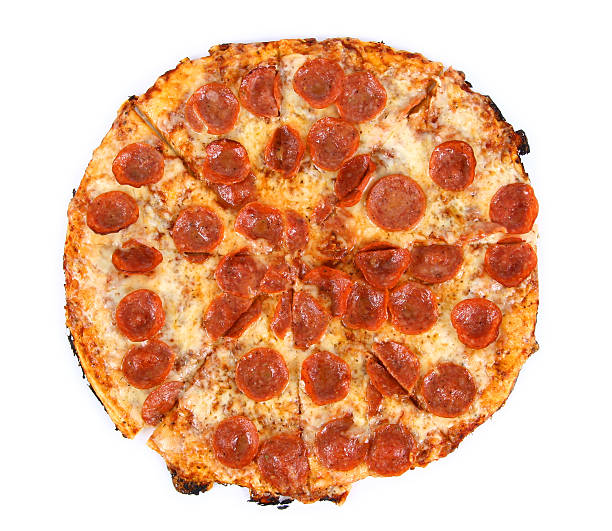 istock Pizza from the top - Pepperoni & Cheese2 183266163
