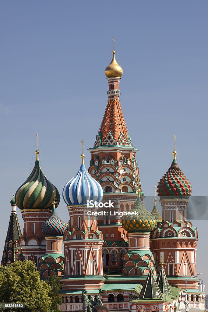 St Basil's Cathedral, Moskwa - Zbiór zdjęć royalty-free (Architektura)