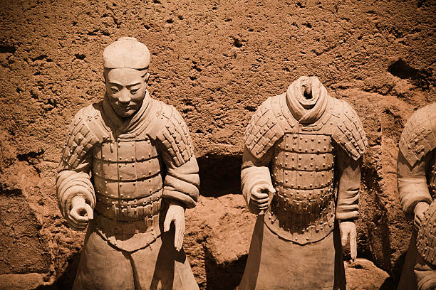 istock Terracotta Army in Qin Shi Huang's Tomb 183266769