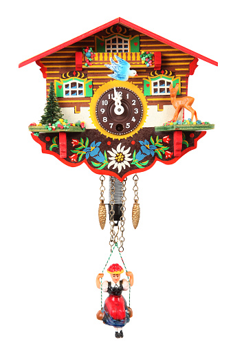 Cuckoo Clock on a white background.