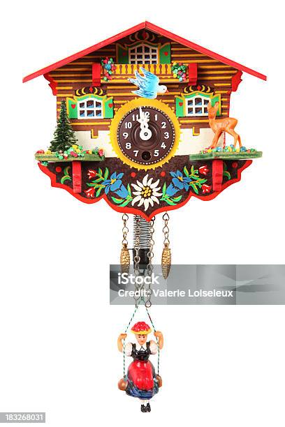 Cuckoo Clock Stock Photo - Download Image Now - Cuckoo Clock, Clock, Swiss Culture