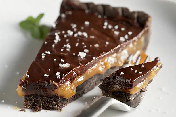 Photo of Chocolate Caramel Tart with Sea Salt