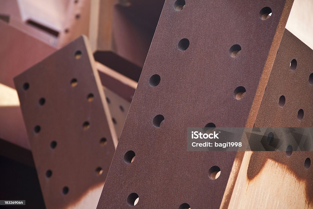 Stahlbau - Lizenzfrei Arbeitsstätten Stock-Foto