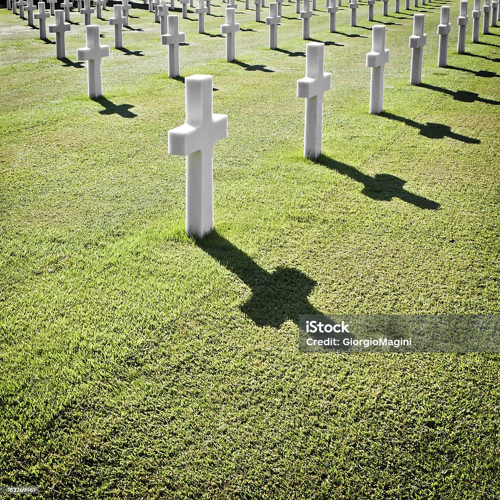 Cimetière American à Florence, Italie - Photo de Italie libre de droits