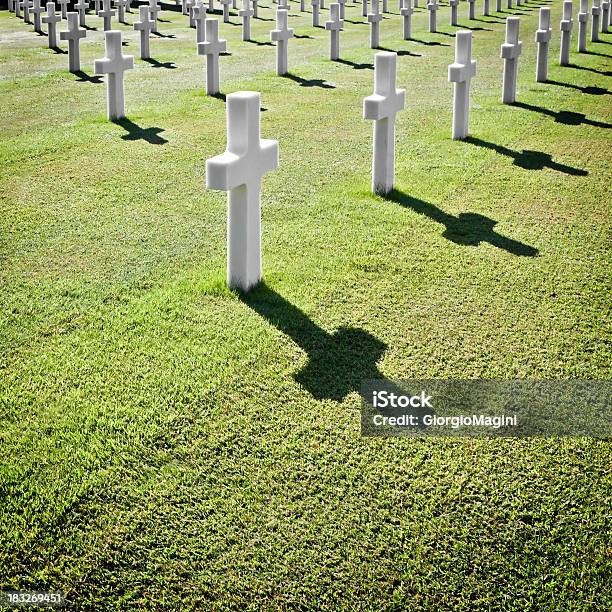 Photo libre de droit de Cimetière American À Florence Italie banque d'images et plus d'images libres de droit de Italie - Italie, Seconde guerre mondiale, Armée