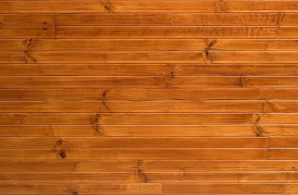 Wooden Panelling stock photo