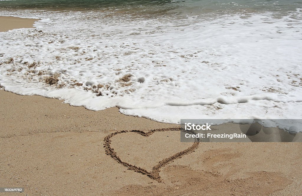 Cœur et la mer - Photo de Admiration libre de droits