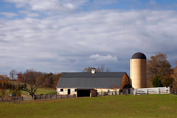 istock Maryland Farm at Sunset 183270421