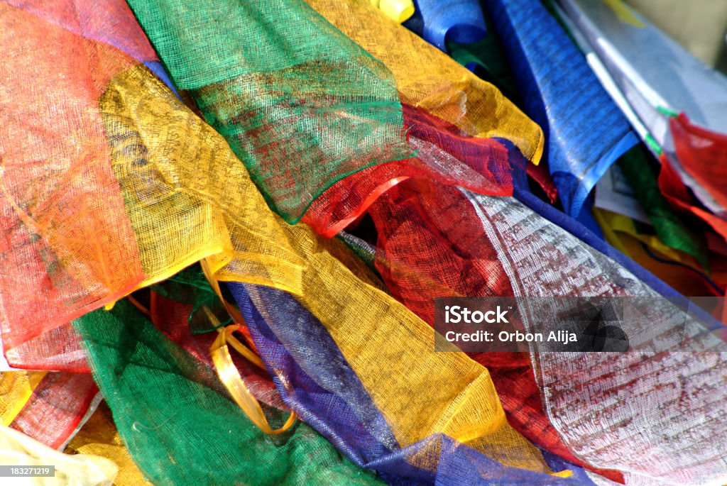 Флаги - Стоковые фото Непал роялти-фри