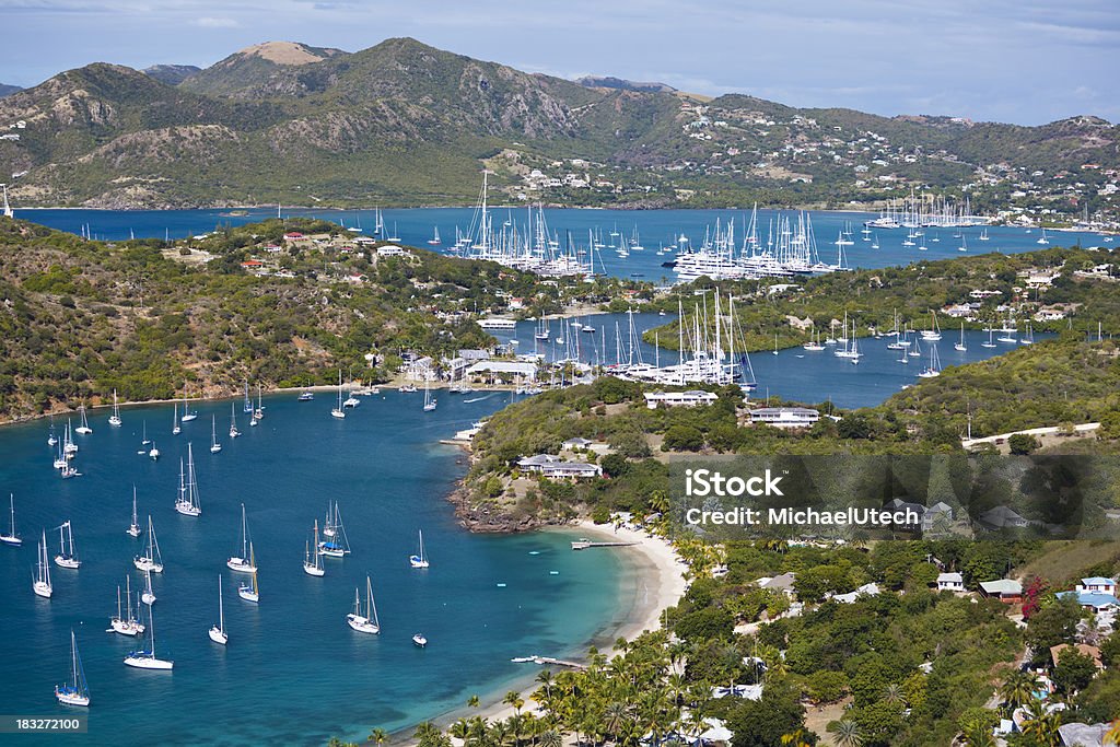 English Harbour, Antigua - Foto stock royalty-free di Antigua - Isole Leeward