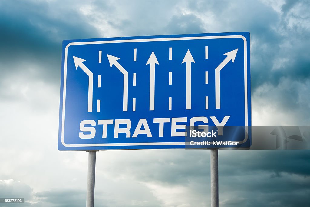 Strategie zur Auswahl - Lizenzfrei Anleitung - Konzepte Stock-Foto