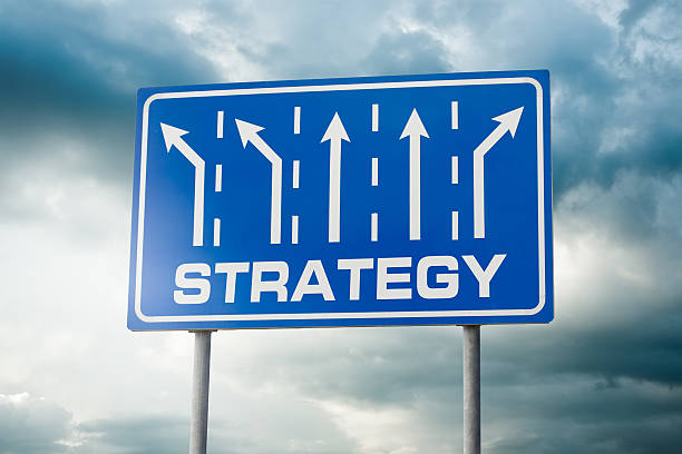 Strategy Choices stock photo