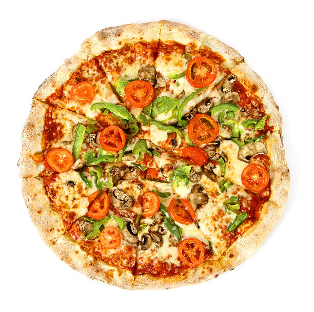 pizza depuis les végétariens - aciculum photos et images de collection