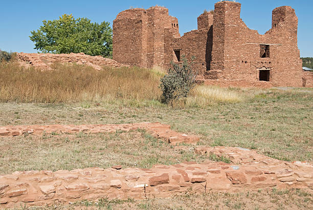 istock Mission ruins in New Mexico 183273220
