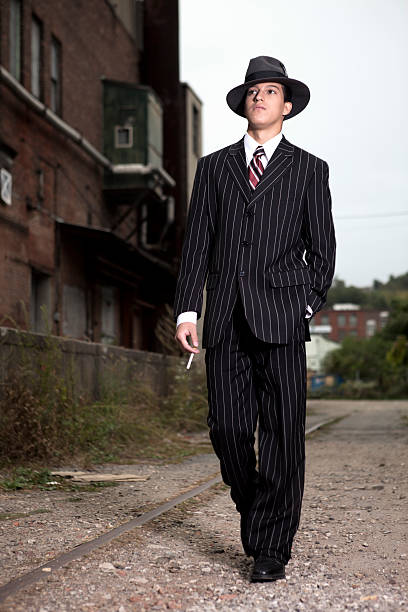 istock Forties style gangster 183274020