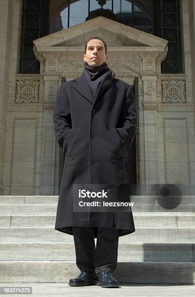 Man In Front Of Building 3 Stock Photo - Download Image Now - Adult, Adults Only, African Ethnicity