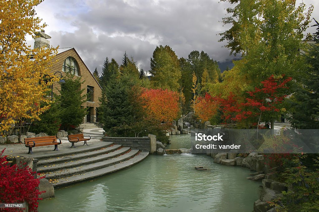 Village von Whistler - Lizenzfrei Whistler - Britisch-Kolumbien Stock-Foto