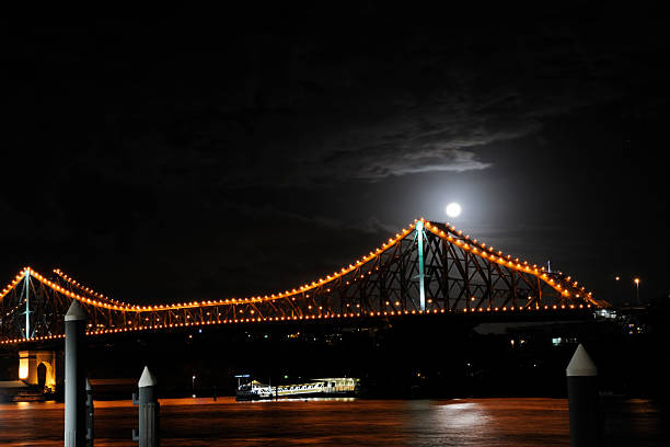 istock Story Bridge at Night, Brisbane, Australia 183275576
