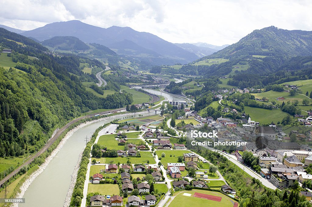 De salzach - Royalty-free Alpes Europeus Foto de stock