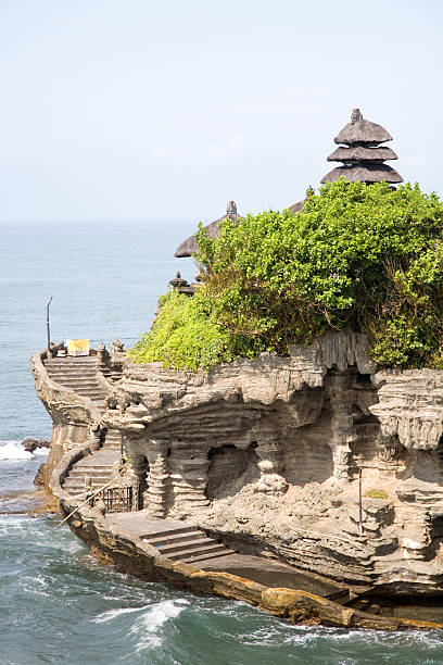 tanah los świątyni bali, indonezja - tanah lot close up bali indonesia zdjęcia i obrazy z banku zdjęć