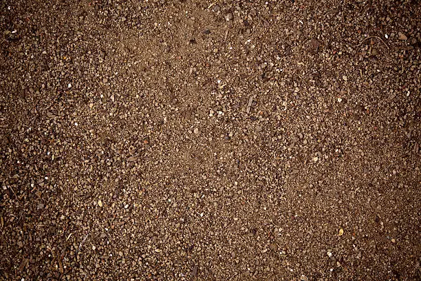 Photo of Abstract background with playground sand texture