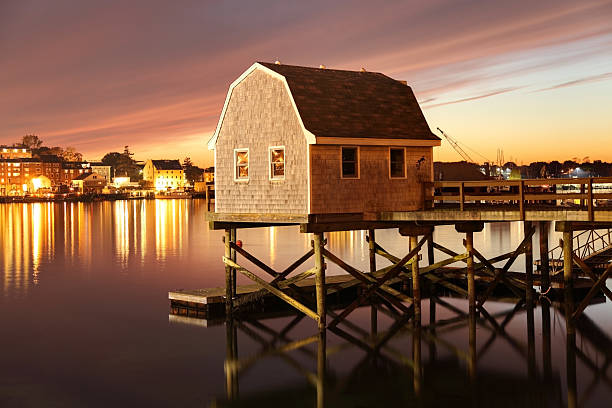 istock Piscataqua River in Kittery, Maine 183276737