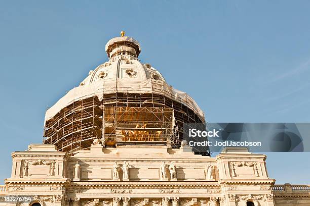 Capitólio Do Estado De Minnesota - Fotografias de stock e mais imagens de Edifício do Capitólio - Edifício do Capitólio, Renovação, Arquitetura