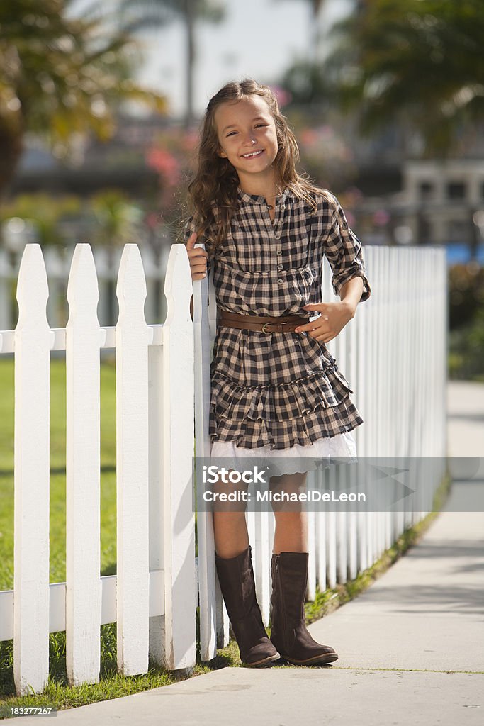 Ritratto di bambina - Foto stock royalty-free di 8-9 anni