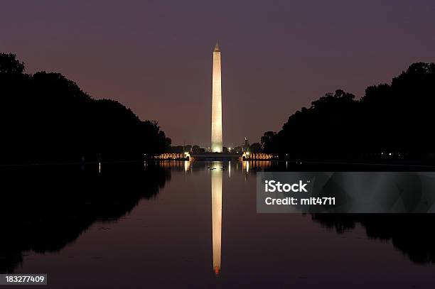 Monumento A Washington Foto de stock y más banco de imágenes de Agua - Agua, Ciudades capitales, Conceptos