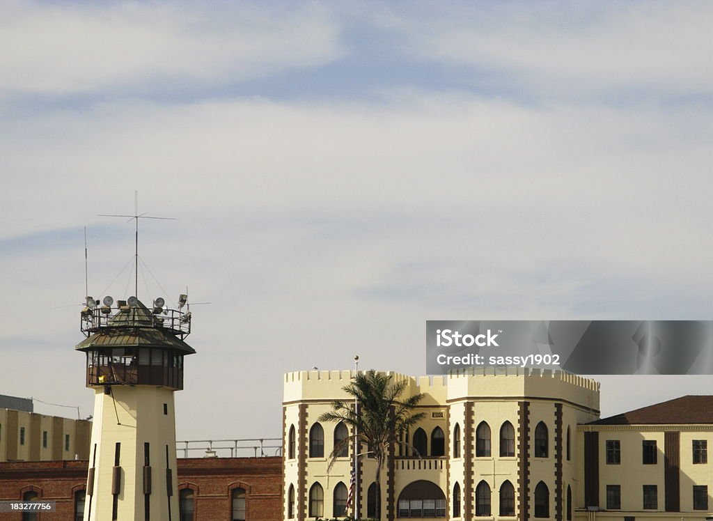 Regardez tour de San Quentin Prision garde - Photo de Californie libre de droits