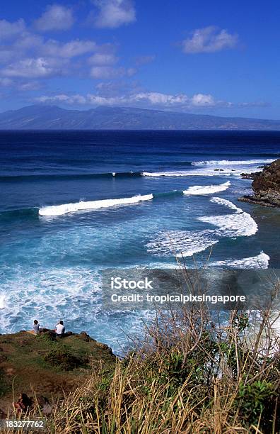 Foto de Eua Em Maui Havaí Baía De Honolua e mais fotos de stock de Arrebentação - Arrebentação, Destino turístico, EUA