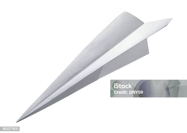 Avión De Papel Foto de stock y más banco de imágenes de Avión de Papel - Avión de Papel, Blanco - Color, Creatividad