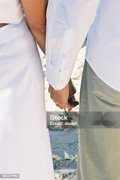 Beach Hands Stock Photo - Download Image Now - Beach, Celebration Event, Couple - Relationship