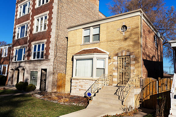 istock Single Family Home and Apartments  in Ashburn, Chicago 183278165