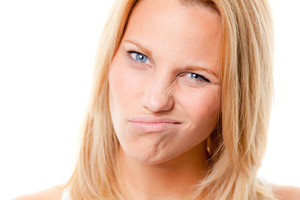 Portrait of a young blonde girl