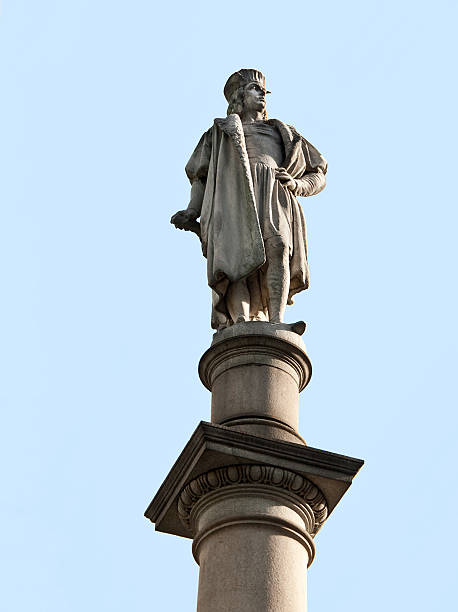 istock Statue of Columbus near Central Park. 183278926