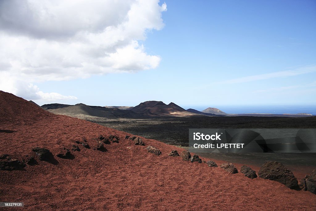 Vulkan-Lanzarote - Lizenzfrei Atlantikinseln Stock-Foto