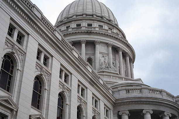 Madison, Wisconsin Capitol Dome stock photo